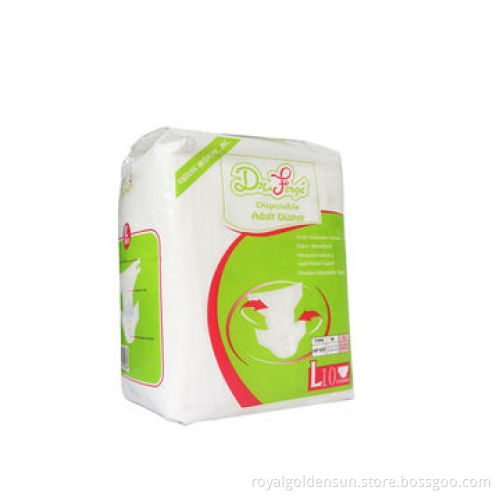 Disposable adult diapers for daily use with good absorption and competitive price